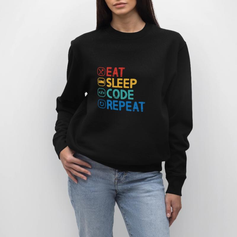 Répéter le code Eat Sleep Sweat bio CHANGER Stanley/Stella Unisexe