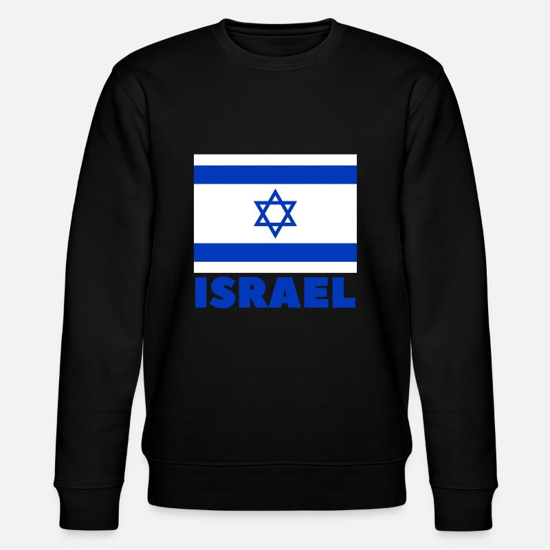 Israel - Stanley/Stella Unisex Bio-Sweatshirt CHANGER  - Schwarz