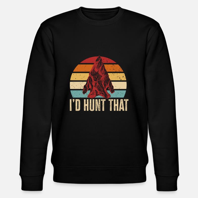 Arrowhead Hunting Pfeilspitzen Sammler - Stanley/Stella Unisex Bio-Sweatshirt CHANGER  - Schwarz