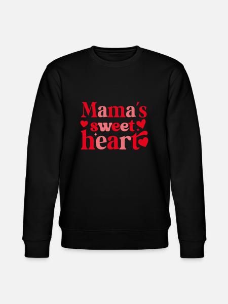 Mama´s sweet Heart - Stanley/Stella CHANGER Unisex Organic Sweatshirt - black