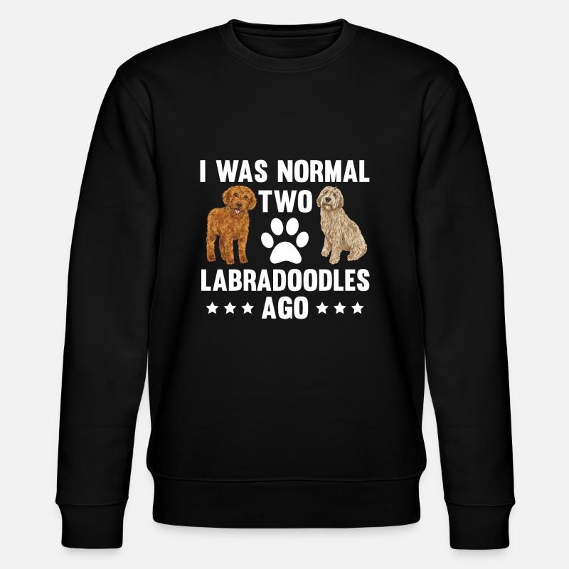 Labradoodle Chien - Sweat bio CHANGER Stanley/Stella Unisexe - noir
