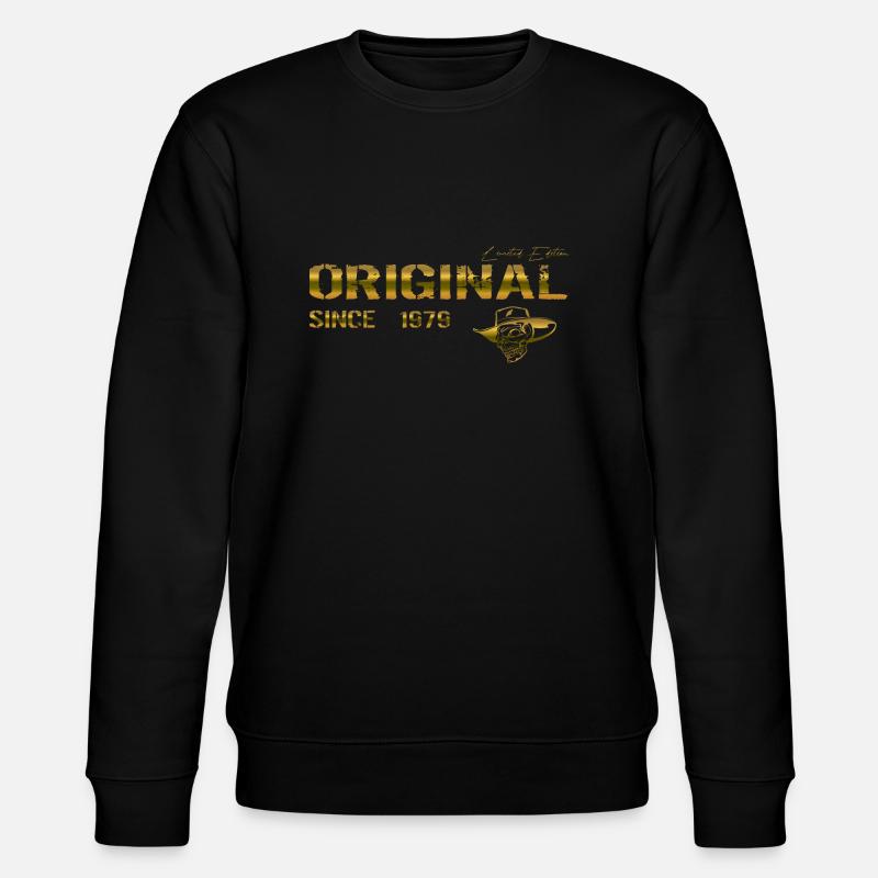 Original since 1979 - Stanley/Stella CHANGER Unisex Organic Sweatshirt - black