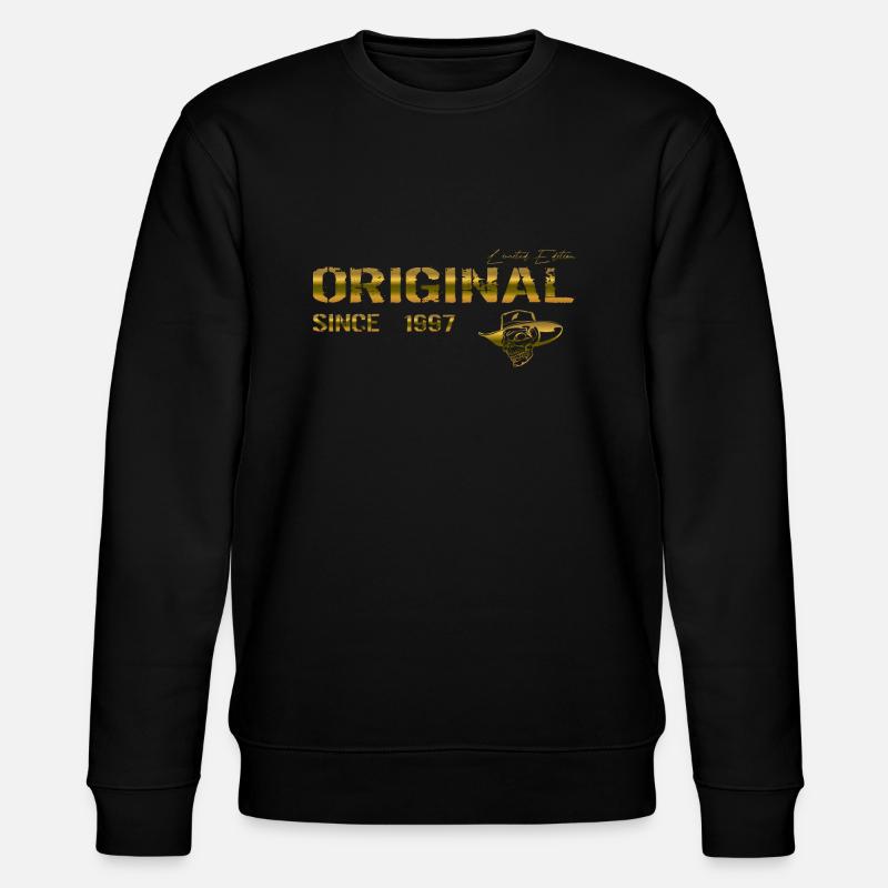Original since 1997 - Stanley/Stella Unisex Bio-Sweatshirt CHANGER - Schwarz