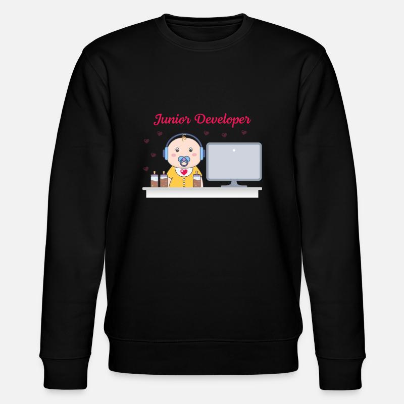 Junior Developer - Stanley/Stella Unisex Bio-Sweatshirt CHANGER  - Schwarz