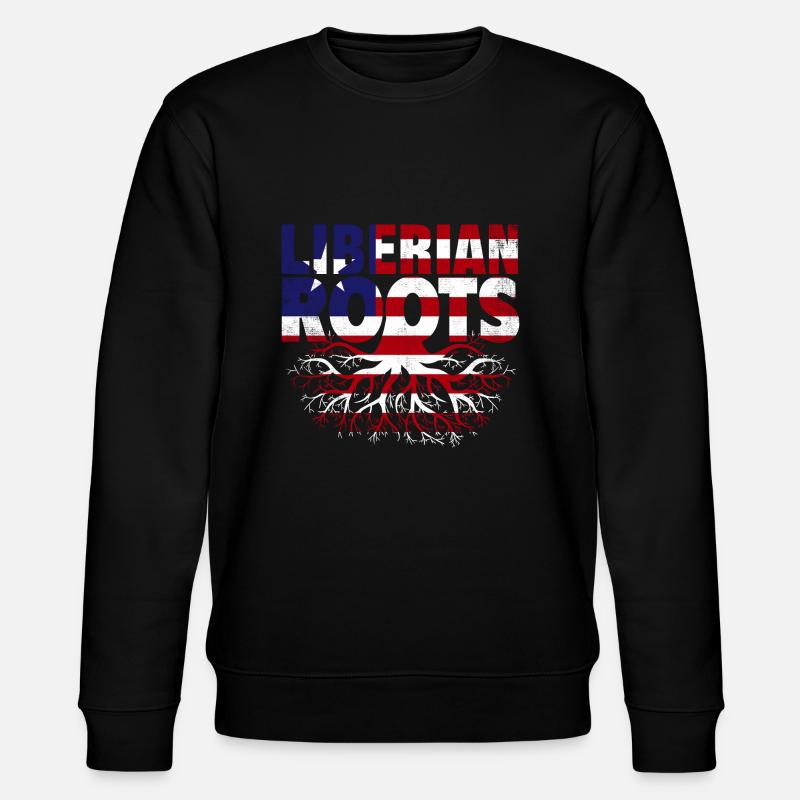 Drapeau du Libéria Libériens - Sweat bio CHANGER Stanley/Stella Unisexe - noir