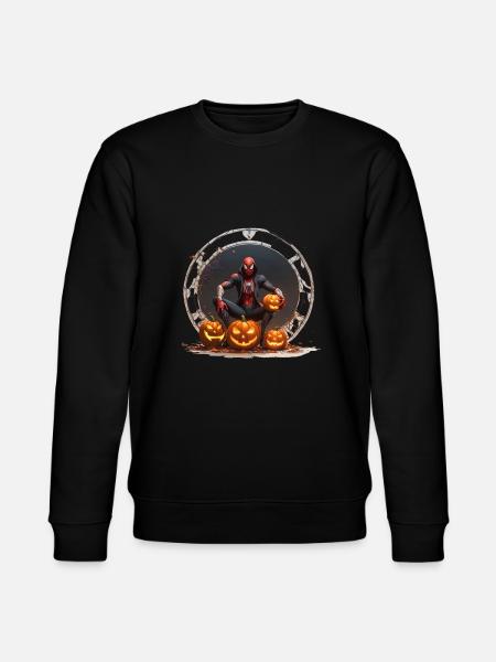 Halloween and Superhero - Stanley/Stella CHANGER Unisex Organic Sweatshirt - black