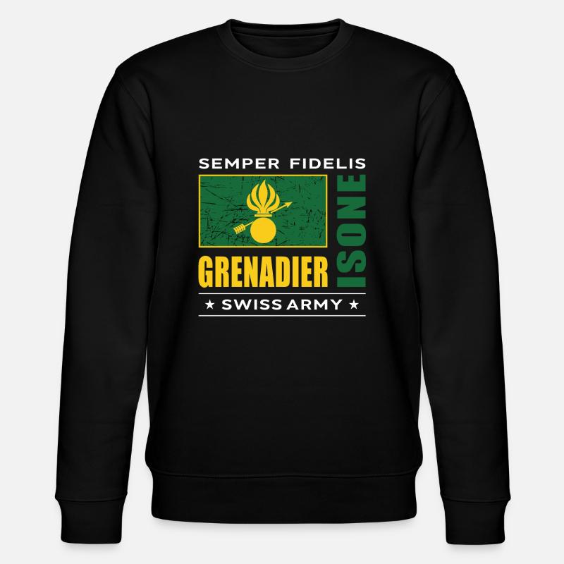 Grenadier - Sweat bio CHANGER Stanley/Stella Unisexe - noir