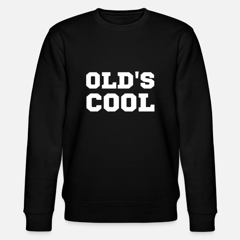 Old's cool - Stanley/Stella CHANGER Unisex Organic Sweatshirt - black