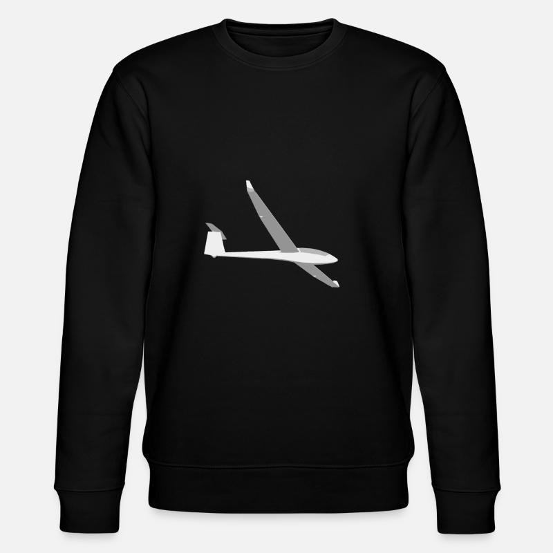 Planeur LS8 - Sweat bio CHANGER Stanley/Stella Unisexe - noir