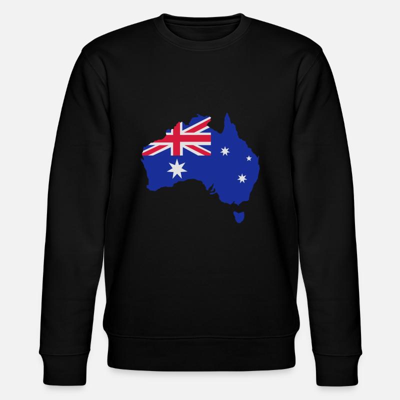 Australien - Stanley/Stella Unisex Bio-Sweatshirt CHANGER  - Schwarz