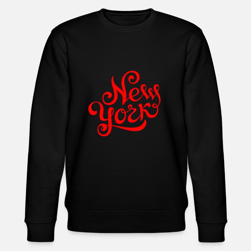 New York - Stanley/Stella Unisex Bio-Sweatshirt CHANGER  - Schwarz