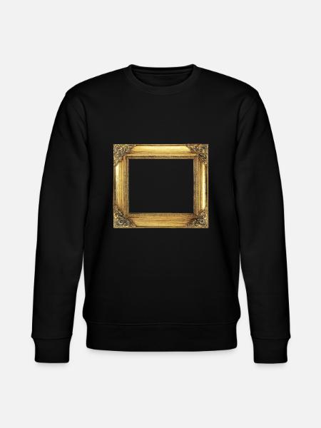 Goldener Bilderrahmen - Stanley/Stella Unisex Bio-Sweatshirt CHANGER - Schwarz