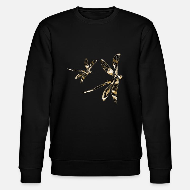 Libellules - Sweat bio CHANGER Stanley/Stella Unisexe - noir