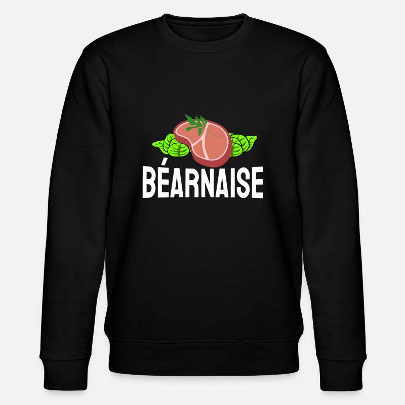 béarnaise - Sweat bio CHANGER Stanley/Stella Unisexe - noir
