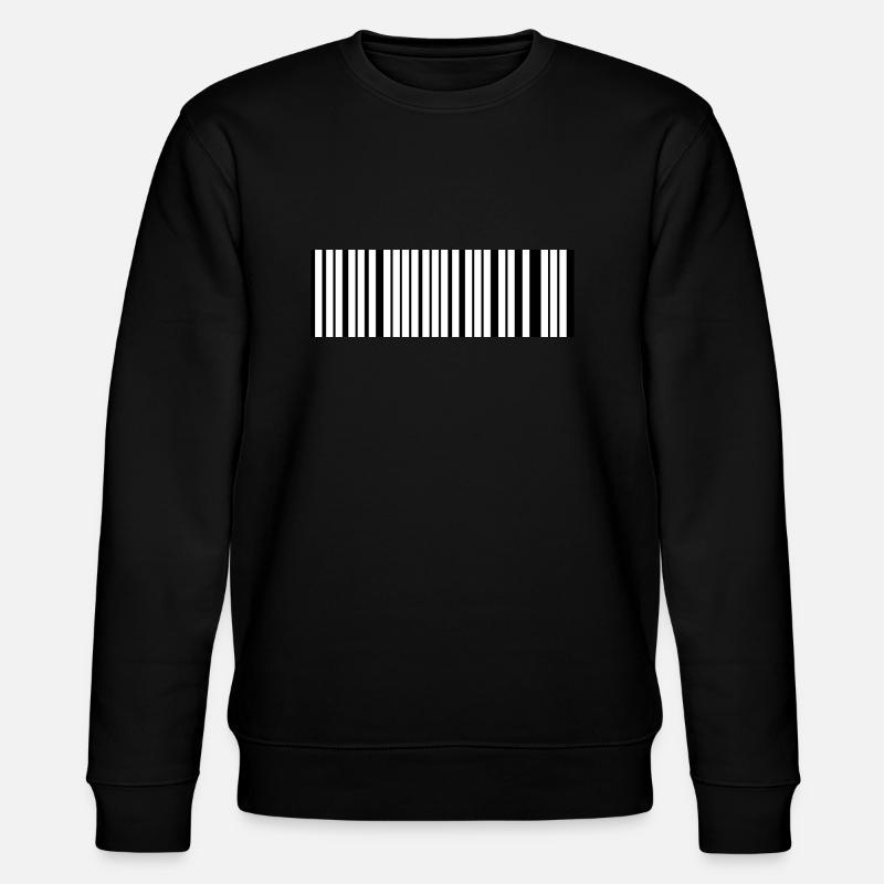 Code-barres - Sweat bio CHANGER Stanley/Stella Unisexe - noir