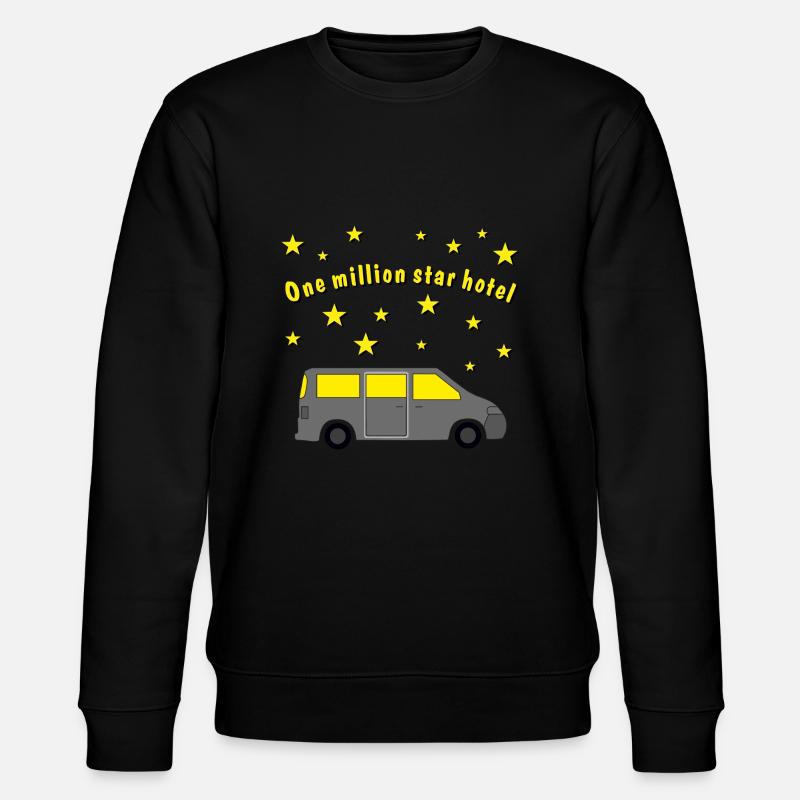 one million star hotel - Stanley/Stella Unisex Bio-Sweatshirt CHANGER  - Schwarz