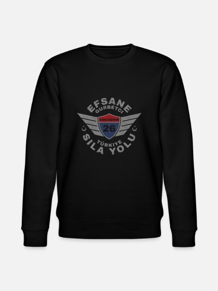 Eskişehir - Stanley/Stella Unisex Bio-Sweatshirt CHANGER - Schwarz
