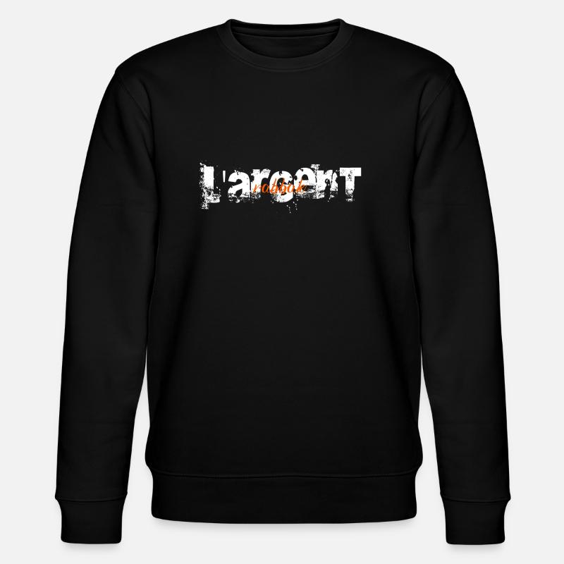 L'argent rabbak - Sweat bio CHANGER Stanley/Stella Unisexe - noir