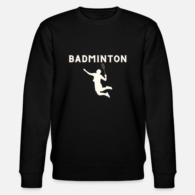 Badminton - Stanley/Stella Unisex Bio-Sweatshirt CHANGER  - Schwarz