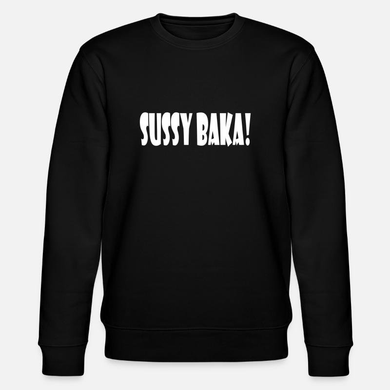 Sussy Baka - Stanley/Stella Unisex Bio-Sweatshirt CHANGER  - Schwarz