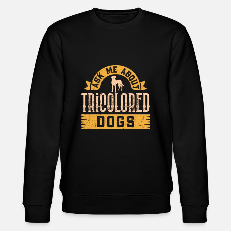 Treeing Walker Coonhound - Stanley/Stella Unisex Bio-Sweatshirt CHANGER  - Schwarz