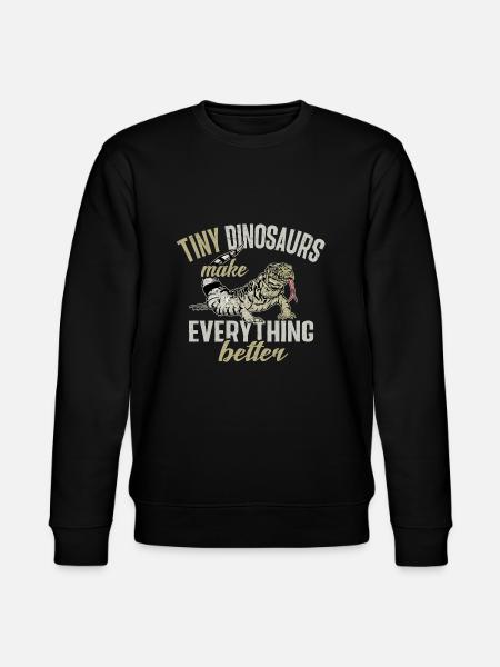 Tegu Lizard Reptile Herpetologist - Stanley/Stella CHANGER Unisex Organic Sweatshirt - black