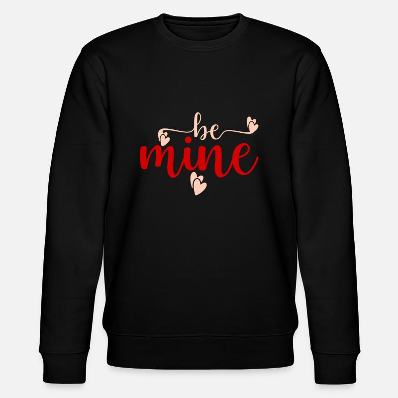 be mine - Stanley/Stella Unisex Bio-Sweatshirt CHANGER  - Schwarz