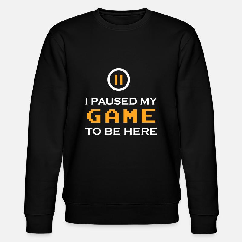 Game Gaming PC - Stanley/Stella Unisex Bio-Sweatshirt CHANGER  - Schwarz