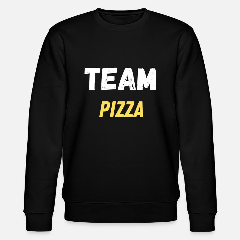 team pizza - Sweat bio CHANGER Stanley/Stella Unisexe - noir