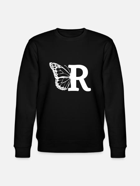 lettre r papillon - Sweat bio CHANGER Stanley/Stella Unisexe - noir
