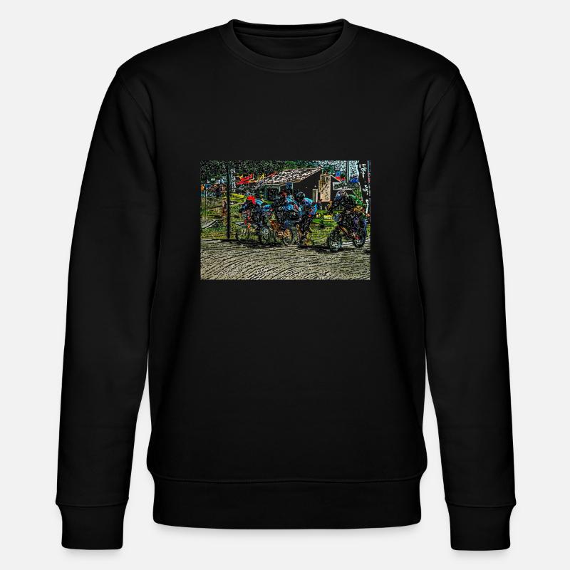 BMX (Begriffsklärung - Stanley/Stella Unisex Bio-Sweatshirt CHANGER  - Schwarz