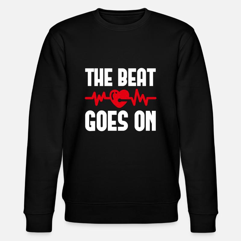 Le rythme continue - Sweat bio CHANGER Stanley/Stella Unisexe - noir