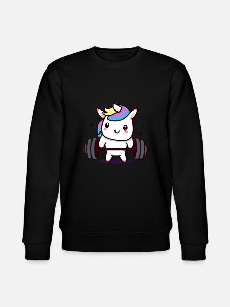 Surfing Jesus - Stanley/Stella CHANGER Unisex Organic Sweatshirt - black