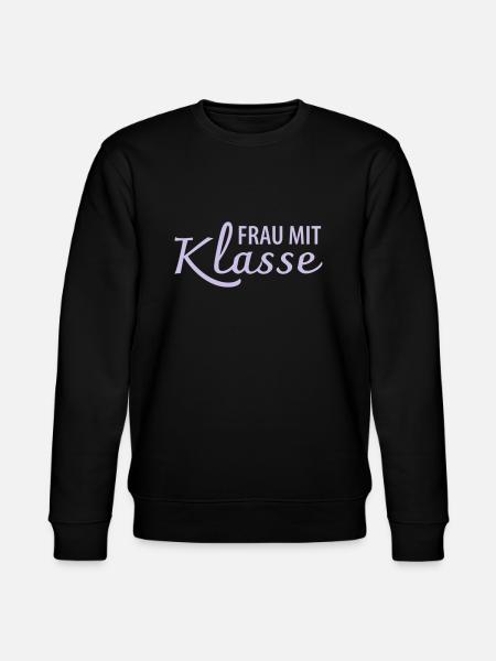 Frau Klasse Lehrerin - Stanley/Stella Unisex Bio-Sweatshirt CHANGER  - Schwarz