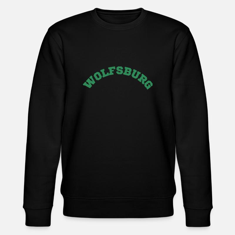 Wolfsburg - Stanley/Stella Unisex Bio-Sweatshirt CHANGER  - Schwarz