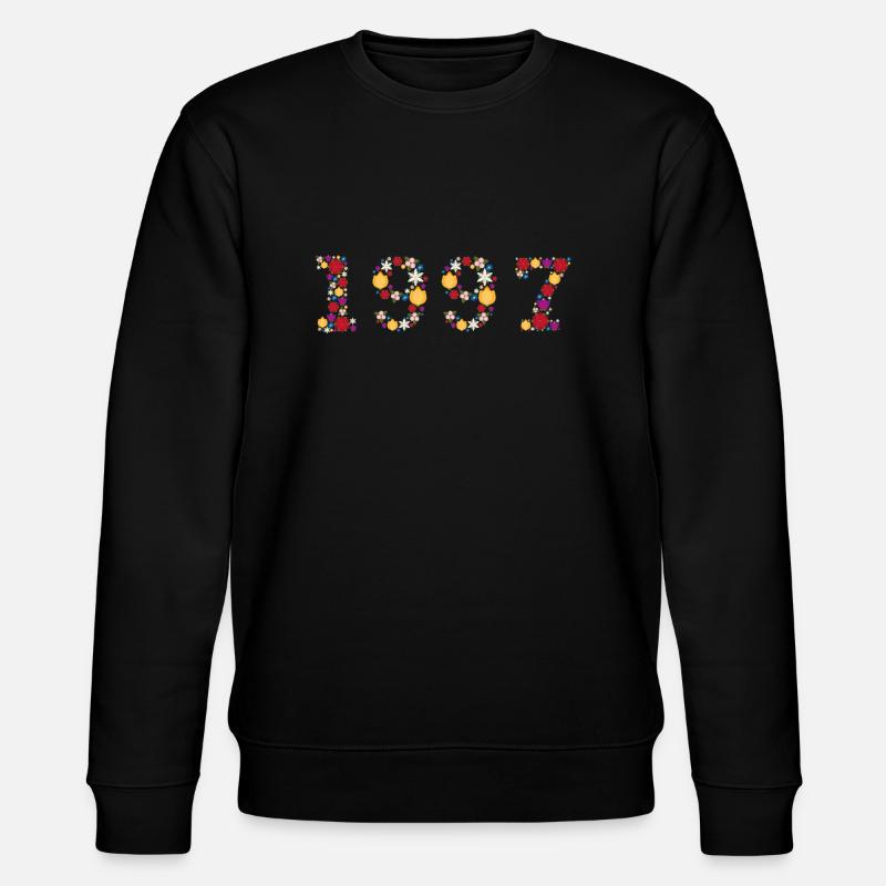 Flowers 1997 - Stanley/Stella Unisex Bio-Sweatshirt CHANGER  - Schwarz