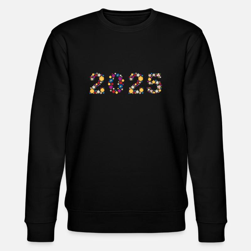 Flowers 2025 - Stanley/Stella Unisex Bio-Sweatshirt CHANGER  - Schwarz