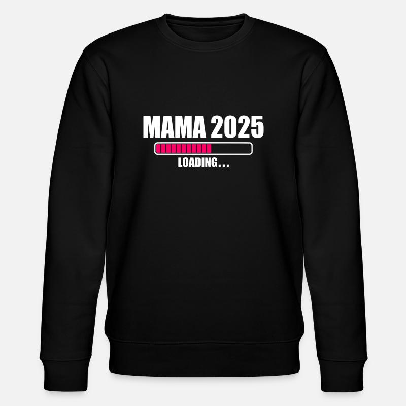 Mama 2025 - Stanley/Stella Unisex Bio-Sweatshirt CHANGER  - Schwarz