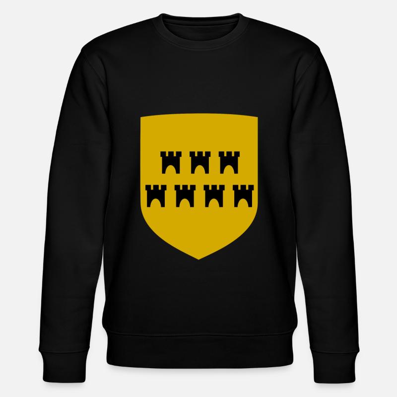 Die Siebenbürger Sachsen - Stanley/Stella Unisex Bio-Sweatshirt CHANGER - Schwarz