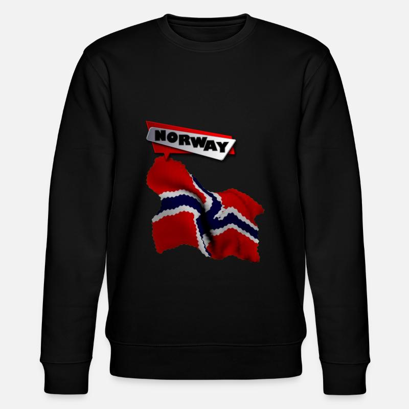 Norway 3 G - Stanley/Stella Unisex Bio-Sweatshirt CHANGER  - Schwarz