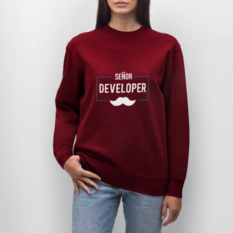 Senor Developer Programmer shirt Stanley/Stella CHANGER Unisex Organic Sweatshirt
