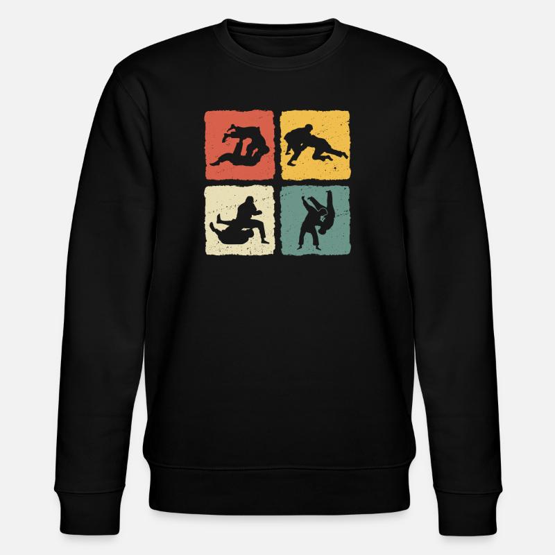 Jiu-Jitsu Jiu Jitsu rétro - Sweat bio CHANGER Stanley/Stella Unisexe - noir