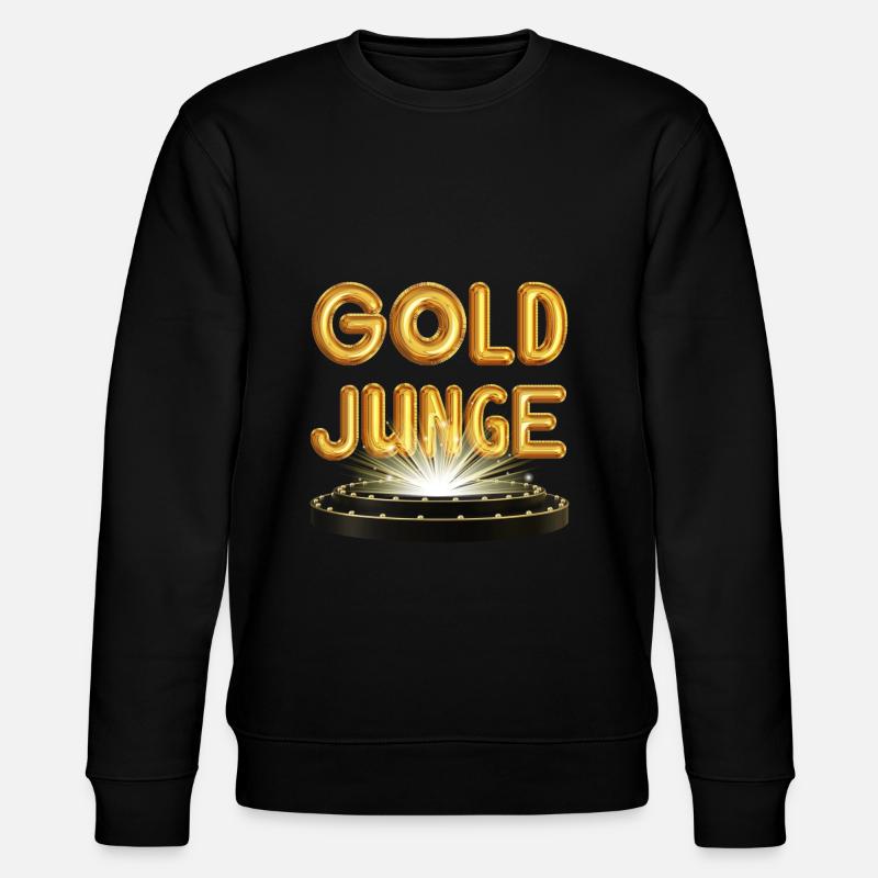 Design Jeune Or - Sweat bio CHANGER Stanley/Stella Unisexe - noir