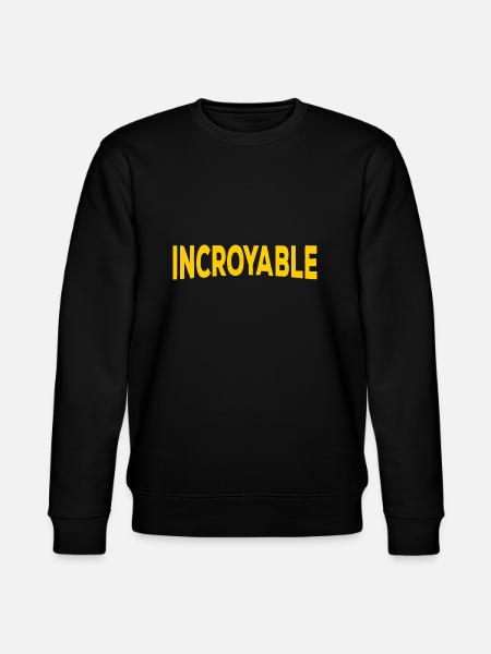 incroyable - Sweat bio CHANGER Stanley/Stella Unisexe - noir