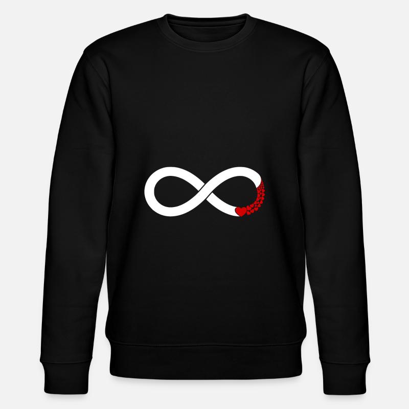 Amour infini - Sweat bio CHANGER Stanley/Stella Unisexe - noir