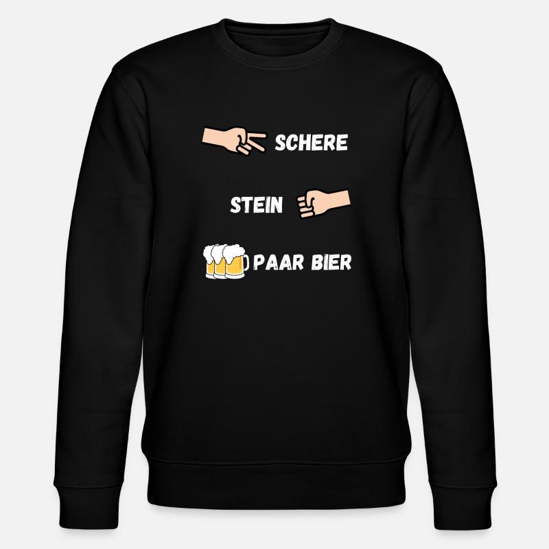  Karneval Party Lustig - Stanley/Stella Unisex Bio-Sweatshirt CHANGER  - Schwarz