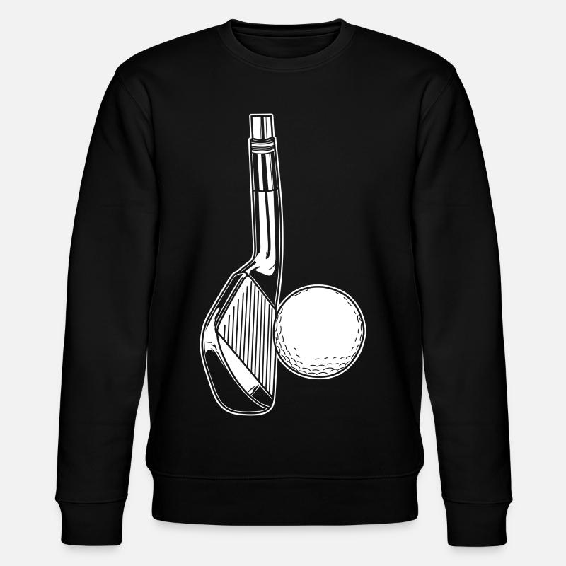 Jouer au golf - Sweat bio CHANGER Stanley/Stella Unisexe - noir