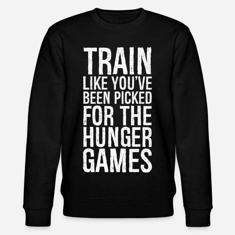 train like you've been picked - Stanley/Stella Unisex Bio-Sweatshirt CHANGER  - Schwarz