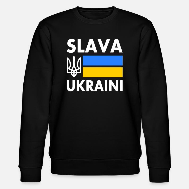 Slava ukraini - Sweat bio CHANGER Stanley/Stella Unisexe - noir