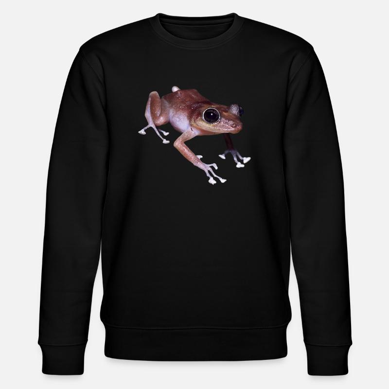 frog frog - Stanley/Stella CHANGER Unisex Organic Sweatshirt - black